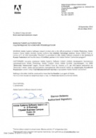 Сертифицированный партнер в программе Adobe Partner Connection