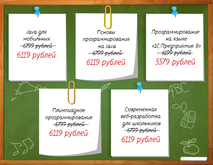 Курсы программирования для школьников