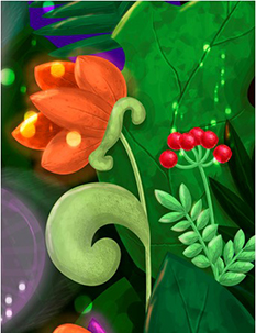 Проработка мельчайших деталей иллюстрации