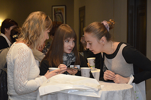 Участники семинара во время кофе-брейка