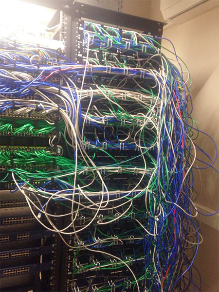 Монтаж СКС Куликово поле 1