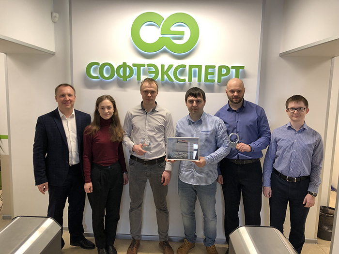 Отдел внедрения «СофтЭксперт» с наградами от Otto Group Отдел внедрения «СофтЭксперт» с наградами от Otto Group