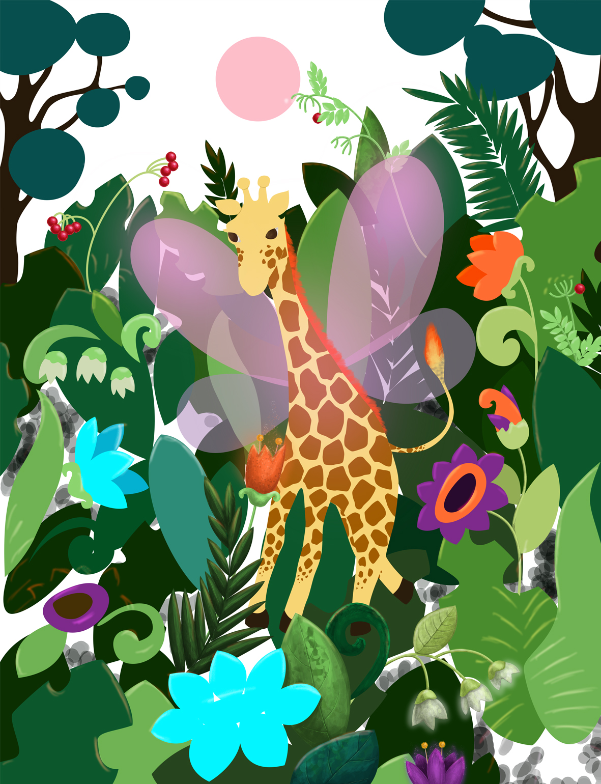 Работа с цветами и объёмами