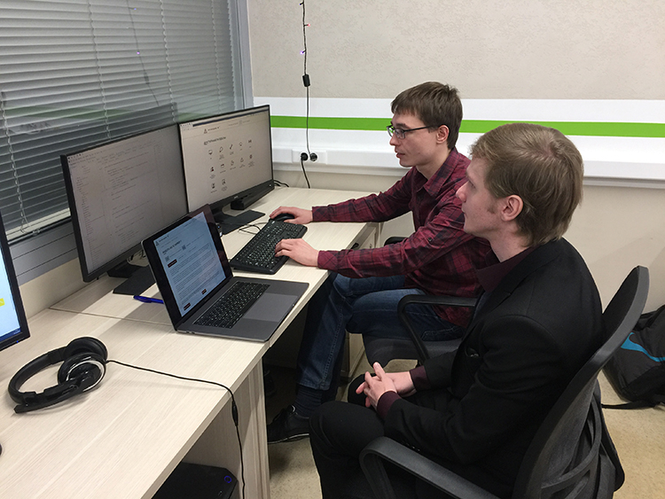 Участники команды проекта со стороны ГК «СофтЭксперт»: Павел Голоднов и Алексей Комаров