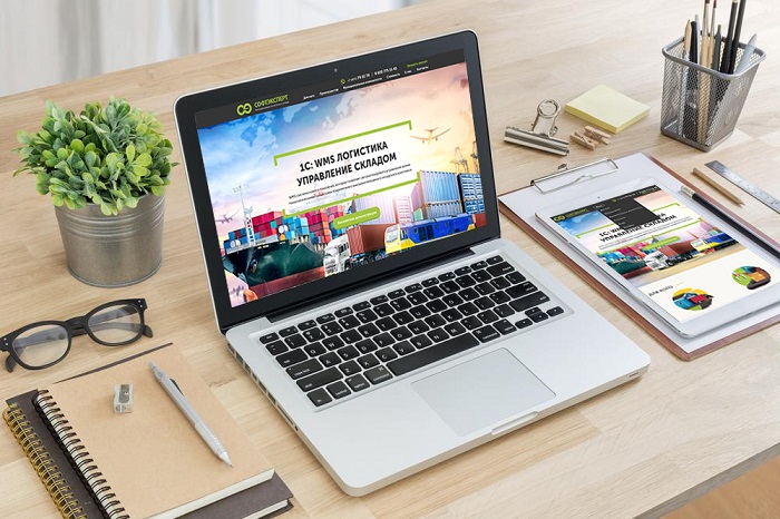 Лендинг «СофтЭксперт» по WMS Логистике